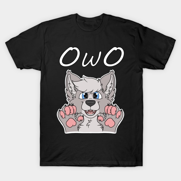 OwO furry T-Shirt by WolvesSoul